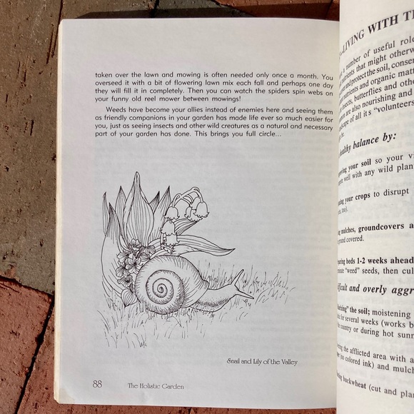 Signed Vintage The Holistic Garden Eco-Friendly Gardening Zen Serenity Garden - Picture 10 of 17